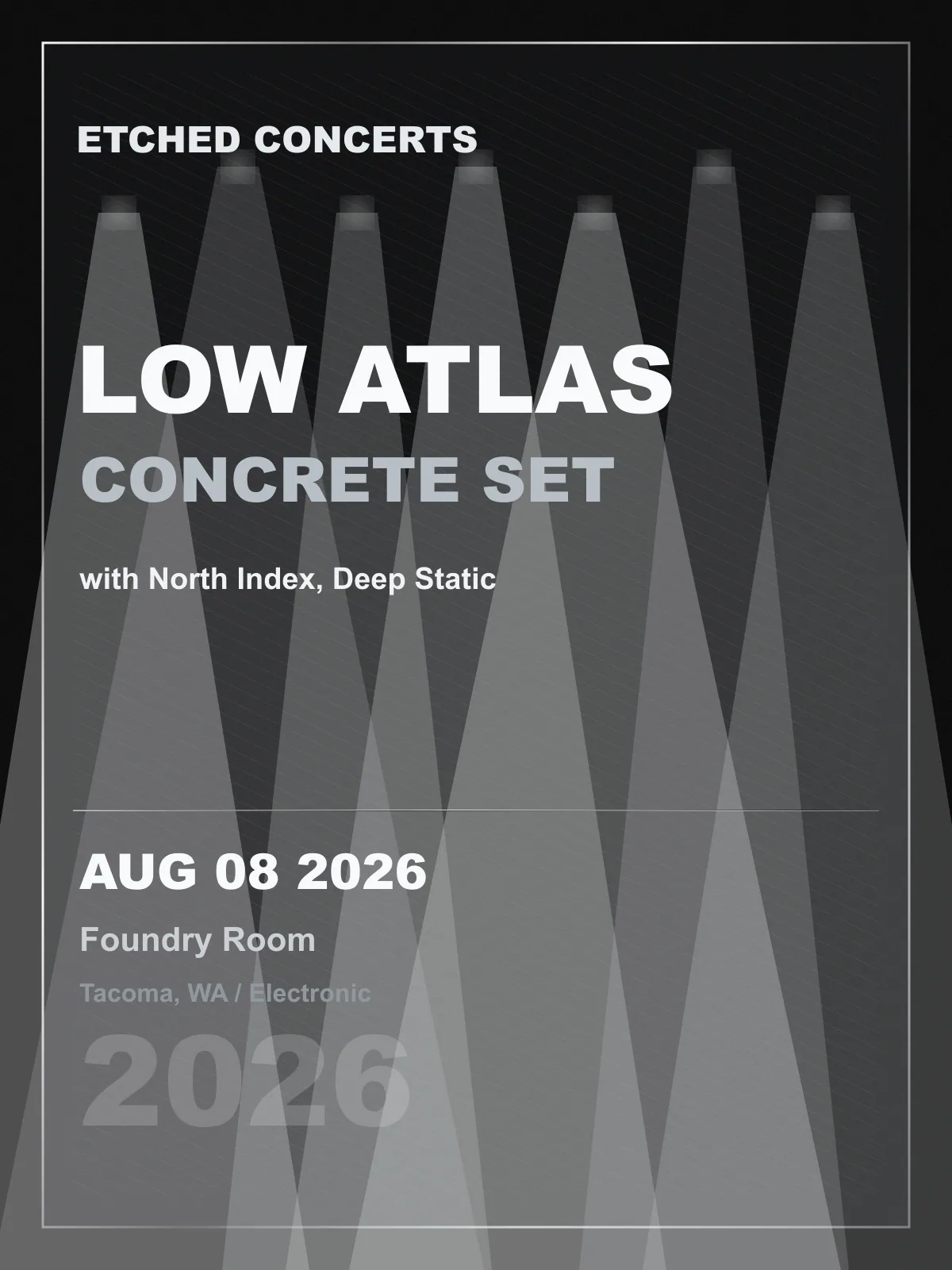 Low Atlas: Concrete Set flyer